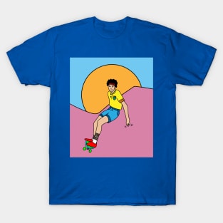 Retro Skateboarder T-Shirt